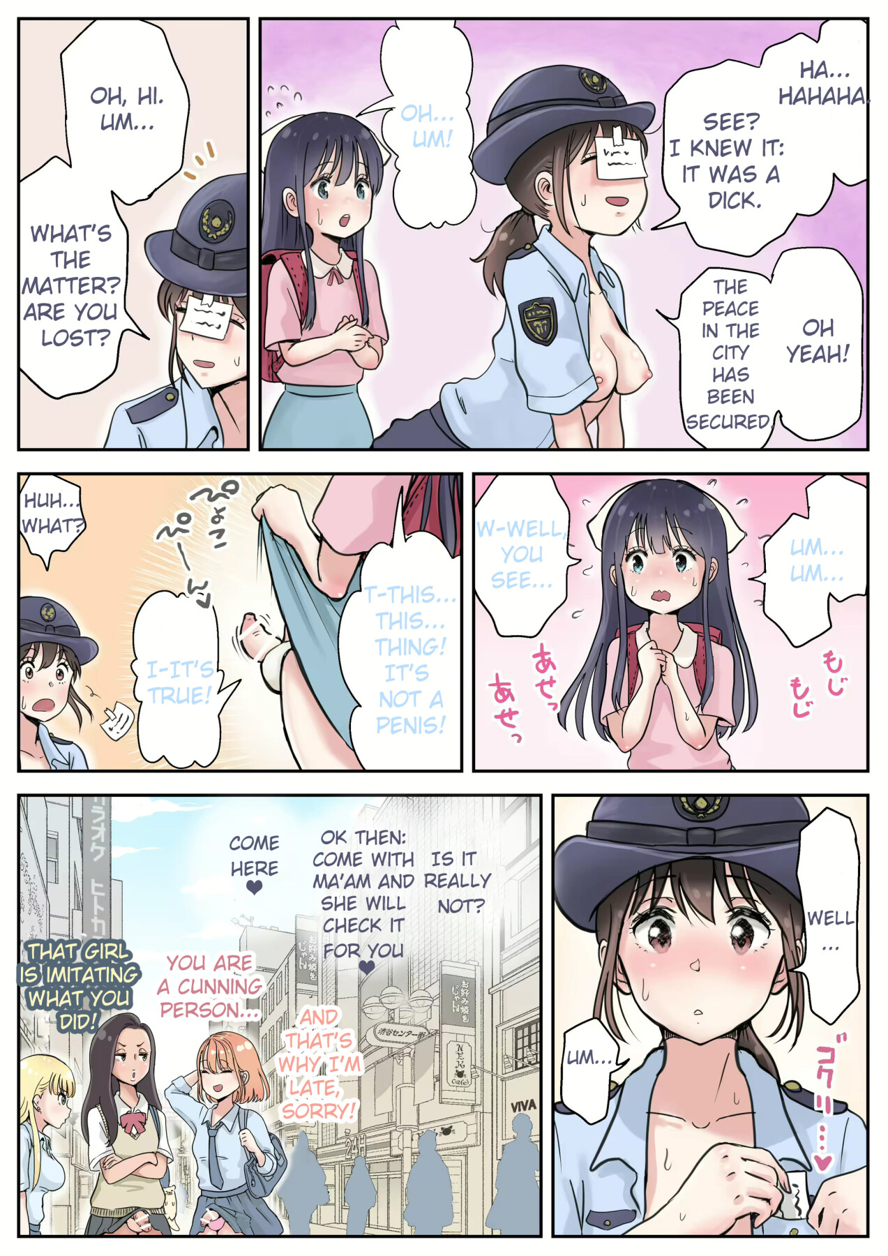 Hentai Manga Comic-Futanari Roadshow-Read-19